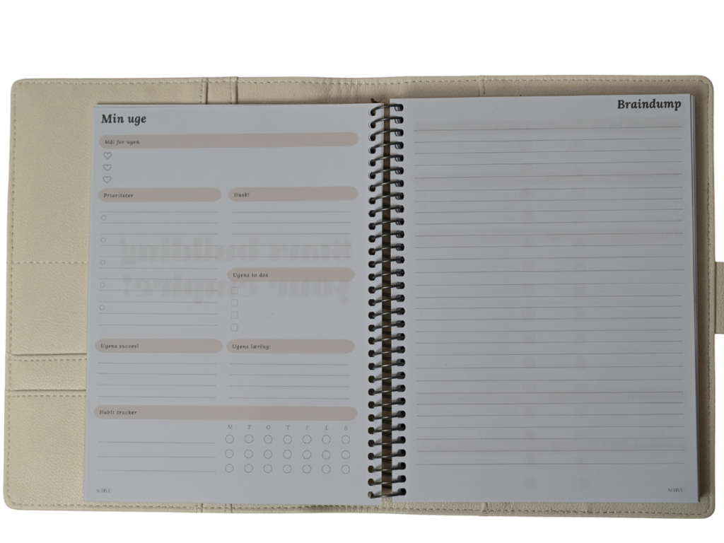 Min uge i Plan to Achieve beige